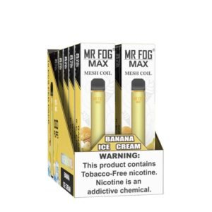 Mr Fog Max Banana Ice Cream – 1000 Puffs - Image 4