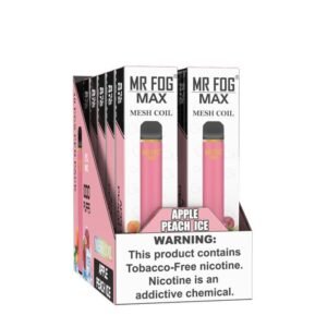 Mr Fog Max Apple Peach Ice – 1000 Puffs - Image 4