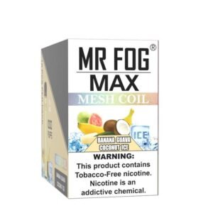 Mr Fog Max Banana Guava Coconut Ice – 1000 Puffs - Image 3