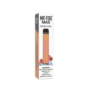 Mr Fog Max Apple Peach Strawberry Ice – 1000 Puffs - Image 2
