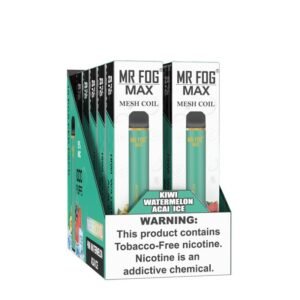Mr Fog Max Kiwi Watermelon Acai Ice – 1000 Puffs - Image 4