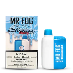 MR FOG SWITCH 5500 PUFFS - BLUE RASPBERRY CHERRY ICE - Image 1