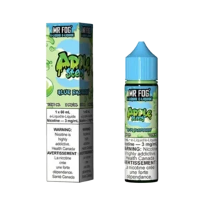 Blue Raspberry Mr Fog E-Liquid Apple Steezy Series- 60ml - Image 1