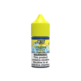 Mr Fog Blue Razz Steezy Sour Lemon Ice Salt E Liquid 30 ML