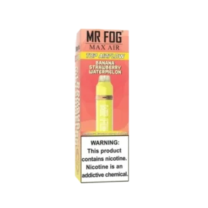 Mr Fog Max Air Banana Strawberry Watermelon – 3000 Puffs - Image 1