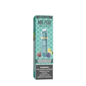 Mr Fog Max Air Blue Raspberry Cherry Lemon – 3000 Puffs - Image 1