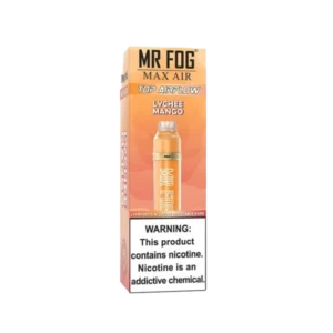 Mr Fog Max Air Lychee Mango – 3000 Puffs - Image 1