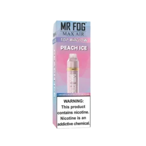 Mr Fog Max Air Peach Ice – 3000 Puffs - Image 1