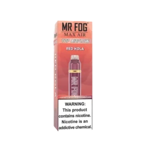 Mr Fog Max Air Red Kola – 3000 Puffs - Image 1