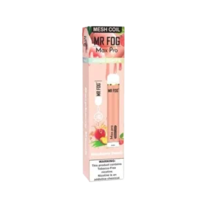 Mr Fog Max Pro Raspberry Peach Disposable – 2000 Puffs - Image 1