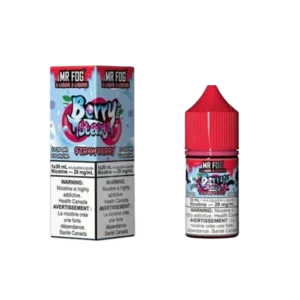 Strawberry Berry Steezy Mr Fog Salt E-Liquid - 30ml