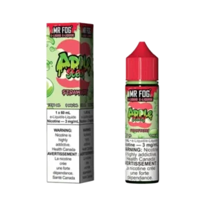 Strawberry Mr Fog E-Liquid Apple Steezy Series- 60ml - Image 1