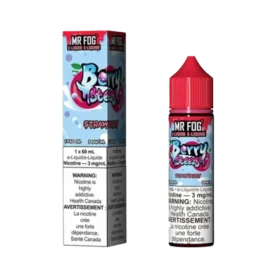 Strawberry Mr Fog E Liquid Berry Steezy Series 60Ml