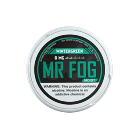 Wintergreen Moist Mr Fog Nicotine Pouches