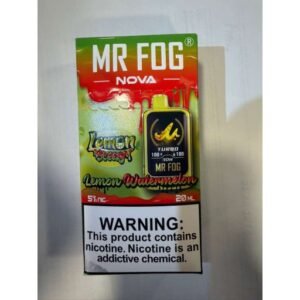 Lemon Watermelon Mr Fog Nova Lemon Steezy 36000 Puffs Disposable Vape 1 Lemon Watermelon Mr Fog Nova Lemon Steezy