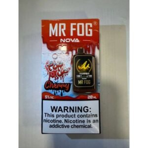 Cherry Mr Fog Nova Pop Up 36000 Puffs Disposable Vape 1 Cherry Mr Fog Nova Pop Up