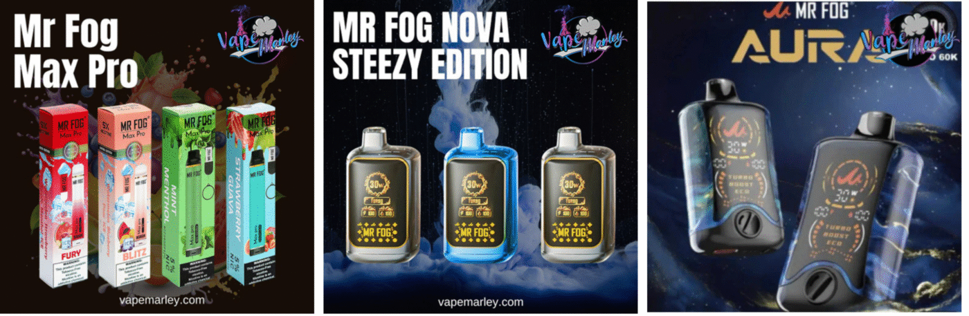 Olit Vape, mr fog vape flavors