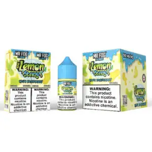 Blue Raspberry - Mr Fog Lemon Steezy Salt E-Liquid - 30Ml - Image 1