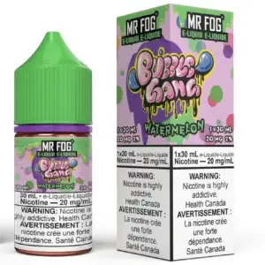 Watermelon - Mr Fog Bubble Gang Salt E-Liquid - 30Ml - Image 1