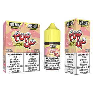 Lemon - Mr Fog Pop Up Salt E-Liquid - 30Ml - Image 1