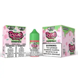 Watermelon - Mr Fog Peach Steezy Salt E-Liquid - 30Ml 1 Watermelon - Mr Fog Peach Steezy Salt E-Liquid - 30Ml - Image 1