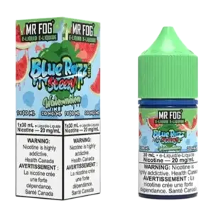 Watermelom - Mr Fog Blue Razz Steezy Salt E-Liquid - 30Ml - Image 1