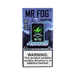 Assault Mr Fog Nova Zero Nicotine Disposable Vape ( Steezy Edition) - Image 1