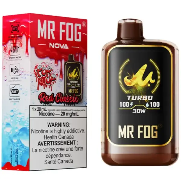 Mr Fog Nova 36K Popup Red Classic