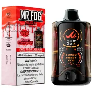 Cherry Strawberry Mr Fog Aura 60K Puffs Disposable Vape - Image 1