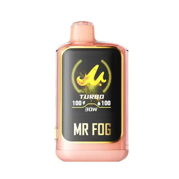 Peach Mango Mr Fog Nova 36000 Puffs Disposable Vape Peach Steezy