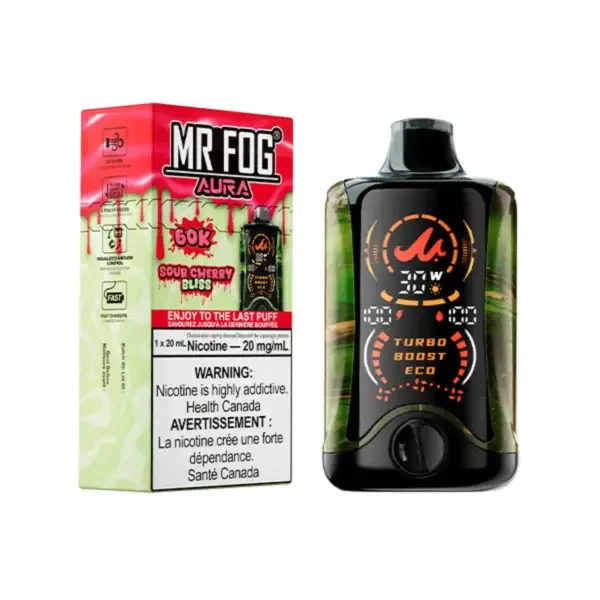Mr Fog Au14 Mr Fog Aura 60K Sour Cherry Bliss