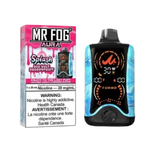 Red Volt Dragon Fruit Mr Fog Aura Splash 60K Puffs Disposable Vape - Image 1