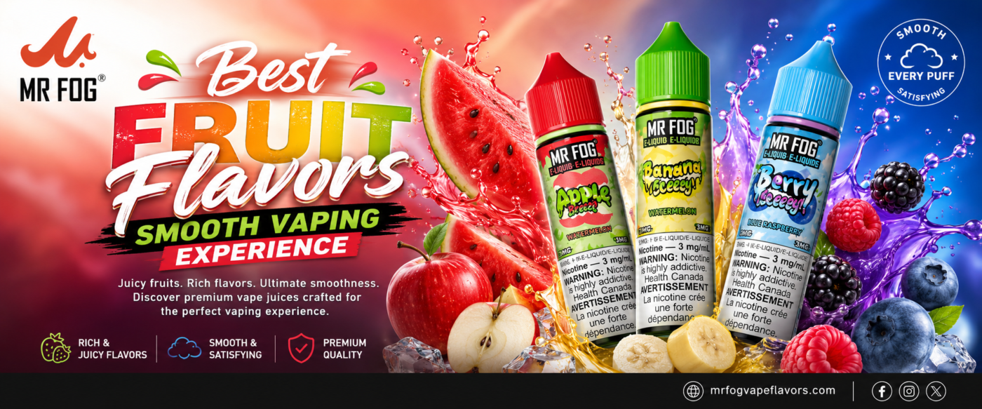 Best Fruit Flavored Vape Juices For Smooth Experience 1 Vape