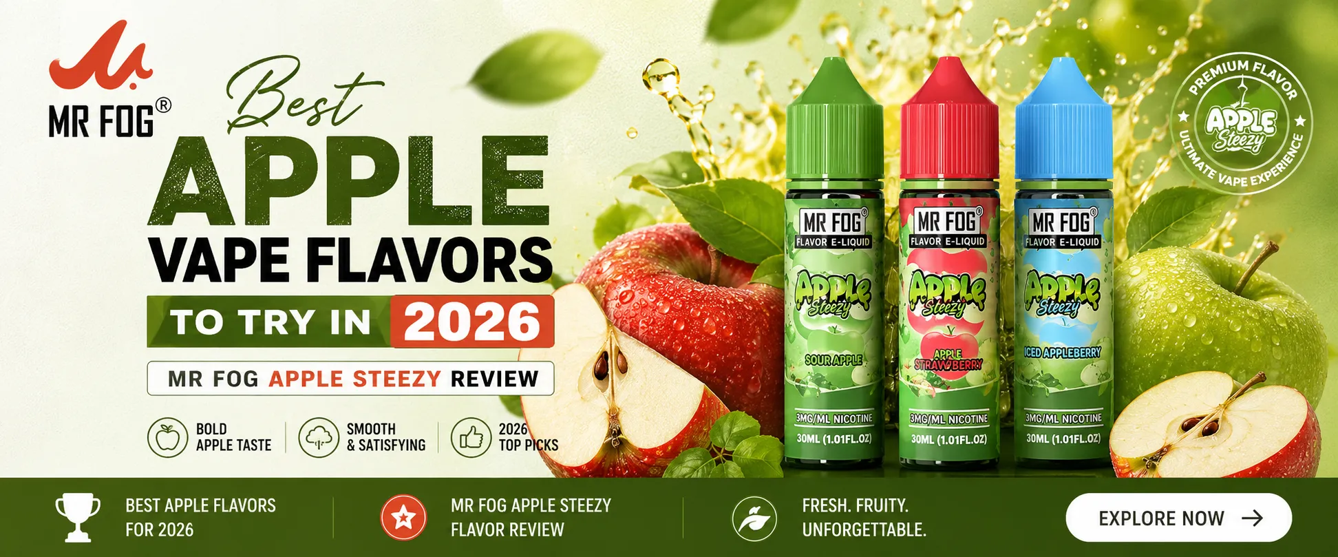 Mr Fog Apple Steezy