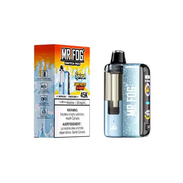 Fantastic Orange Splash Edition Mr Fog Switch Pod Vape Kit
