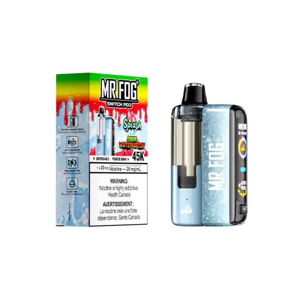 Sour Watermelon Splash Edition Mr Fog Switch Pod Vape Kit